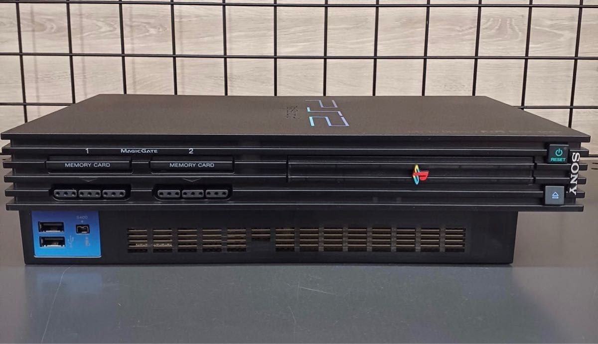 SONY PlayStation2 PS2 ZEN BLACK Console SCPH-37000 Box Tested Japan import Rare