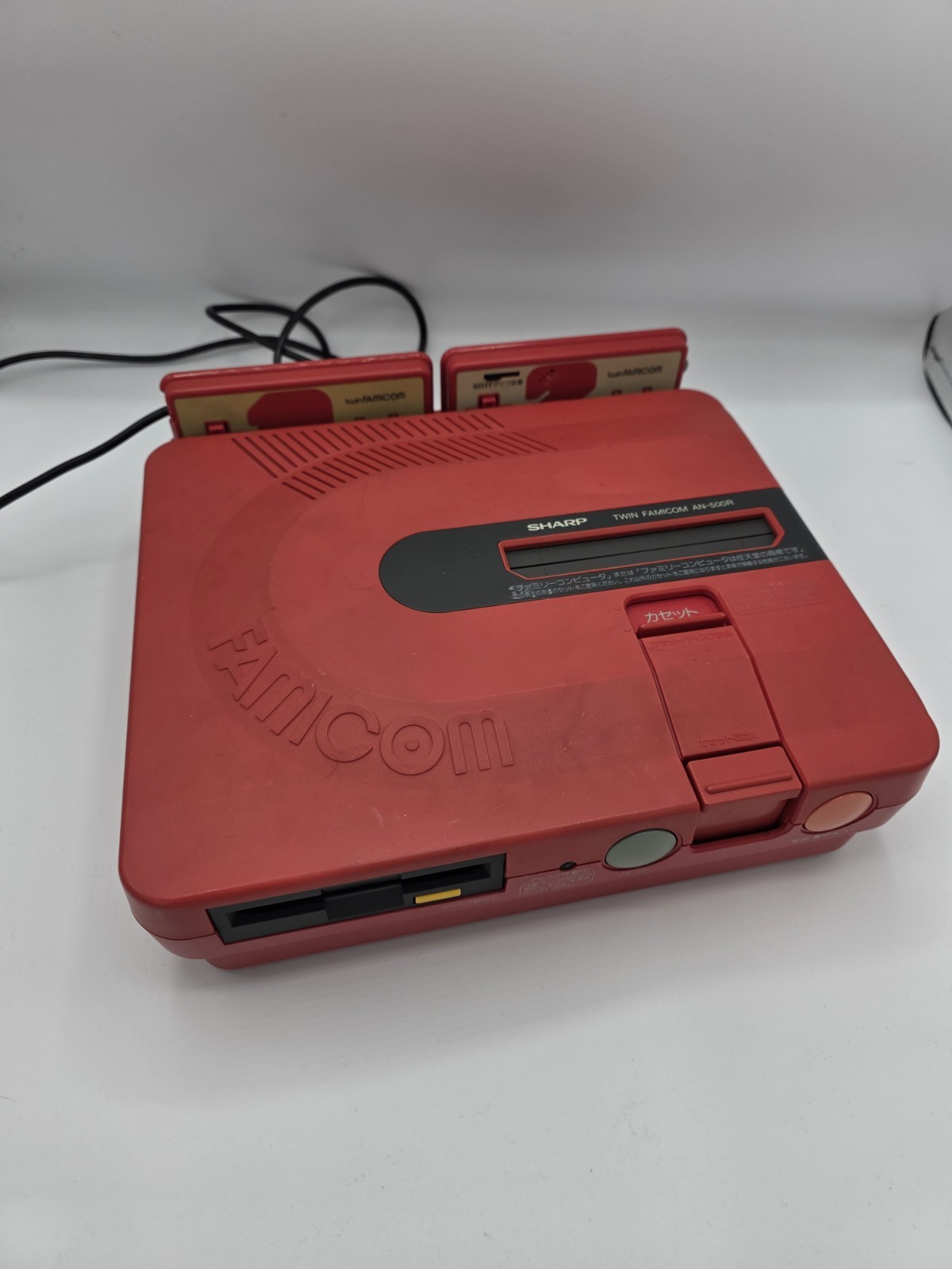 Sharp Twin Famicom NESRGB 4.0 Tim Worthington Recapped With PSU Red
