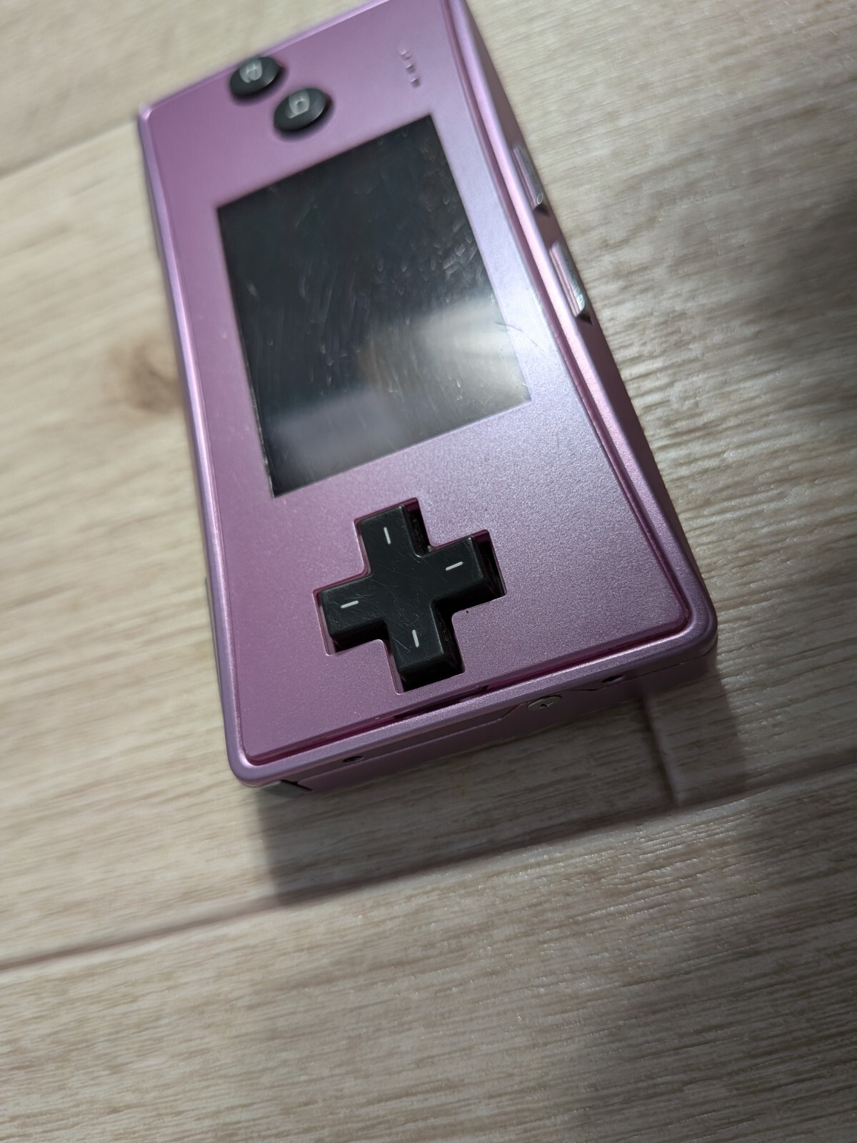 Nintendo game boy micro pink console Tested Work