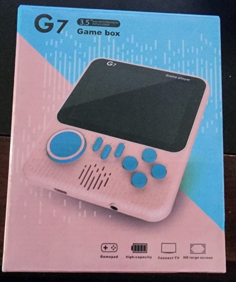 G7 Retro Game Box – Comes With 100s of Games Gray Color Unit