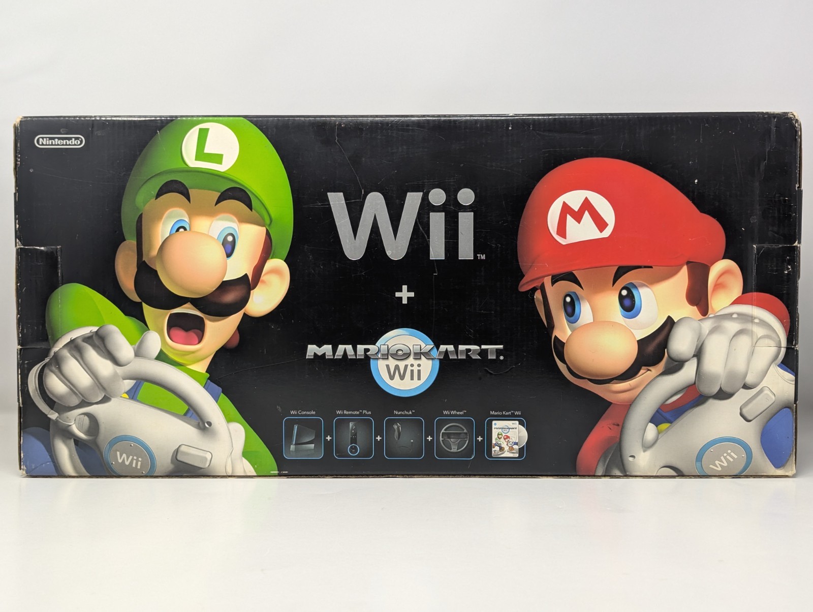 Nintendo Wii Mario Kart Pack Black Console – CIB Complete