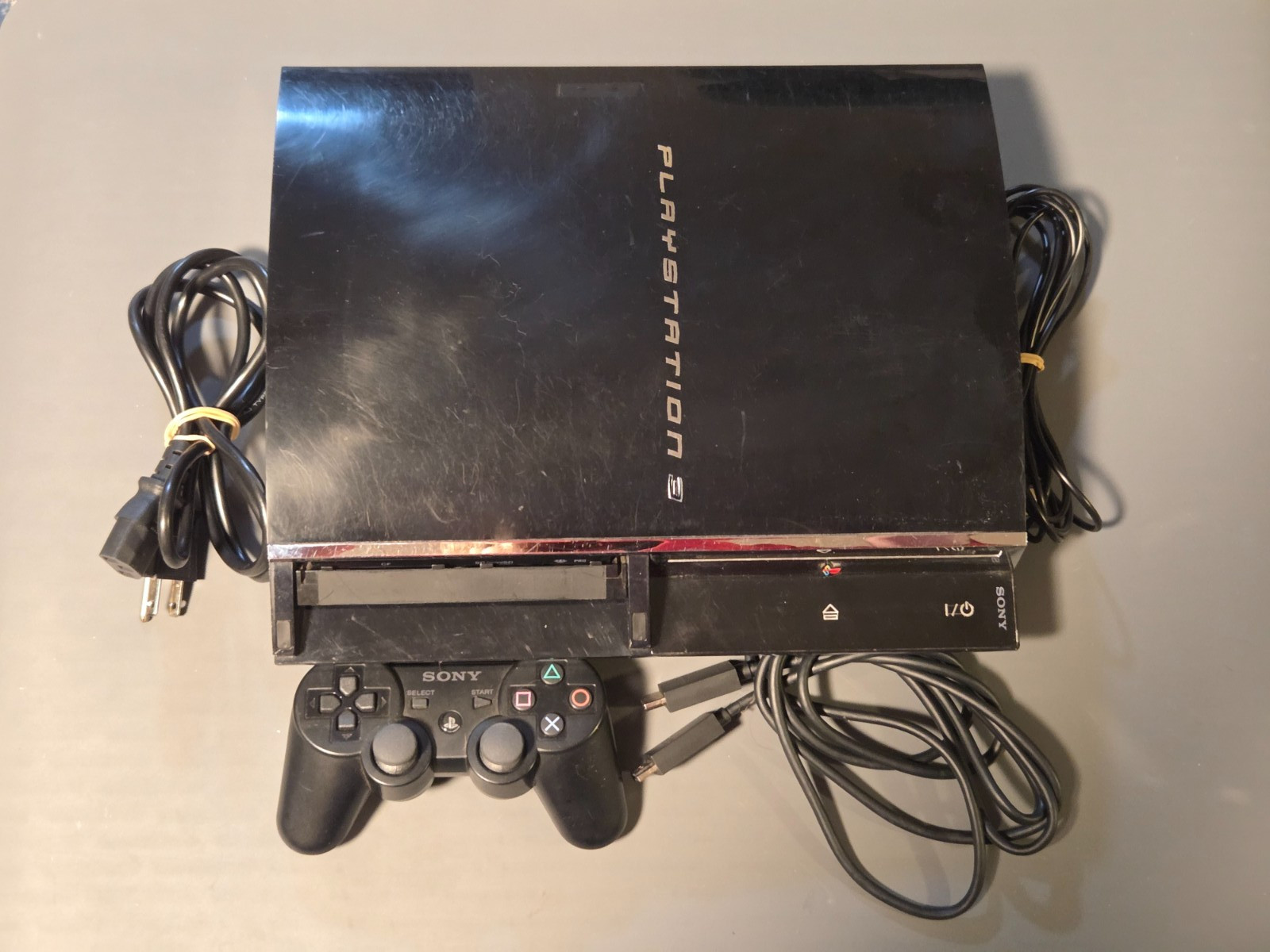Sony Playstation 3 Backwards Compatible 80GB CECHE01 Console – Tested & Working