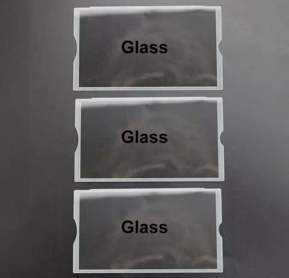 Plastic Glass Screen For PSP 2000 3000 PSP2000 Game Console Display Cover Frame