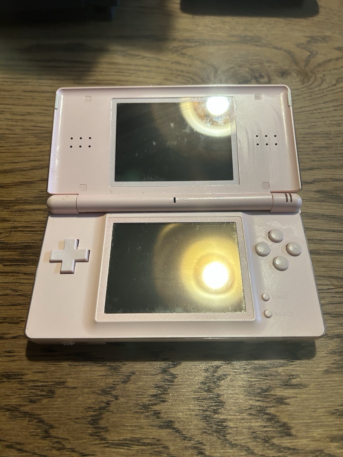Nintendo DS Lite Pink Handheld System Tested Works CIB W/ Charger