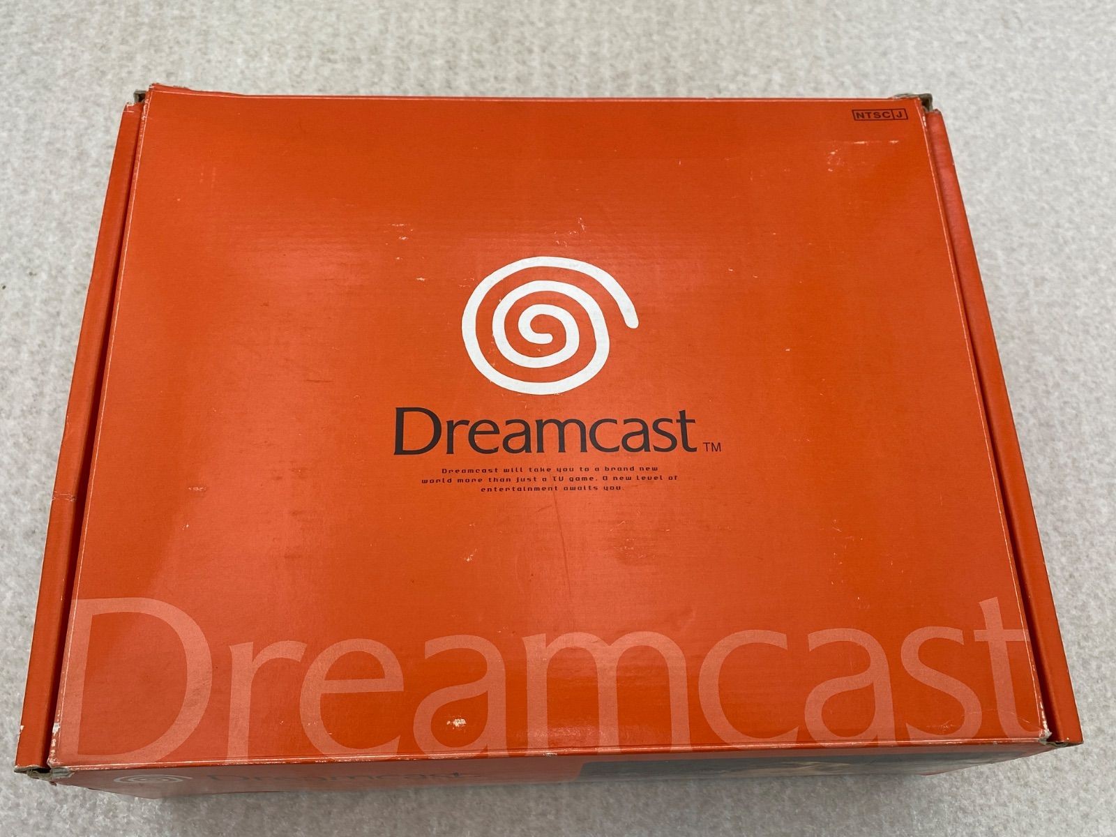 Sega Dreamcast HKT-3000 Console Tested w/ Box Controller VMU Cables Japan #21