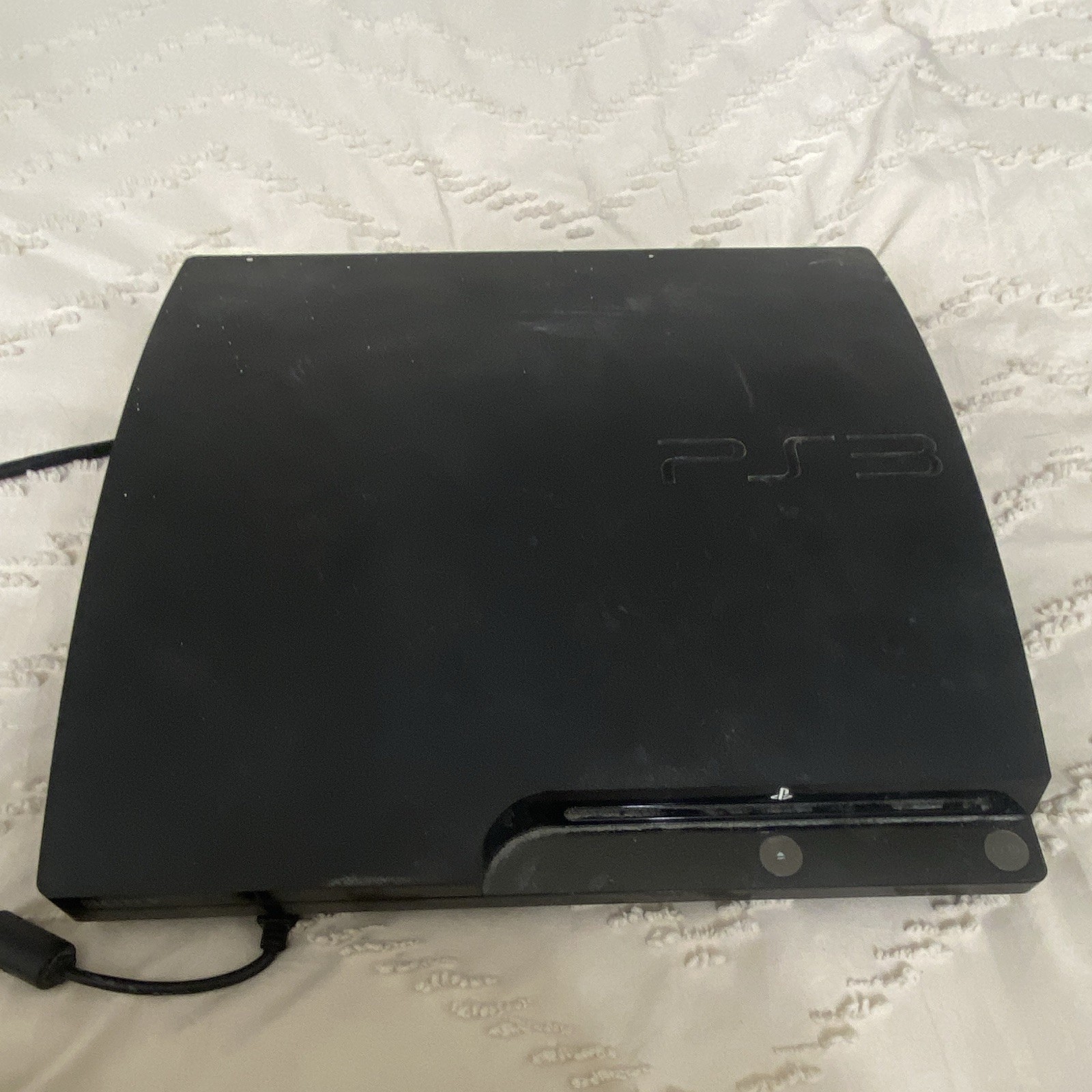 Sony PlayStation 3 Slim 320GB Black Console Wi-Fi Blu-Ray HDMI CECH-2501B
