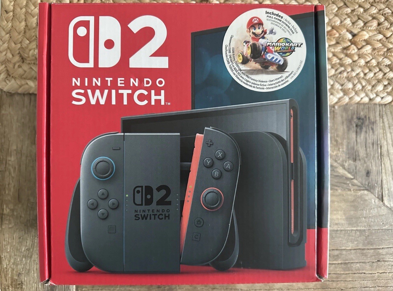 Nintendo Switch 2 Mario Kart World Bundle Console **IN HAND** SHIPS NEXT DAY‼️🚚