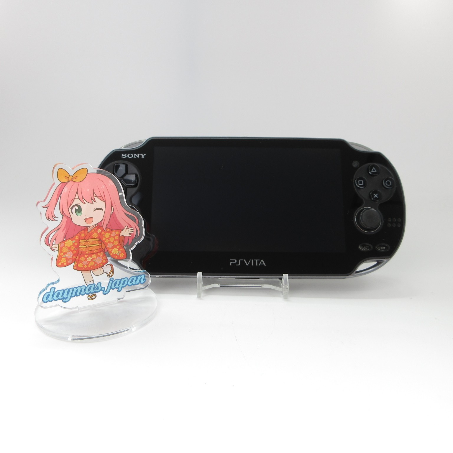 【Excellent】Sony PS Vita PCH-1100 Crystal Black 3G/Wi-Fi Model Console only #RET0