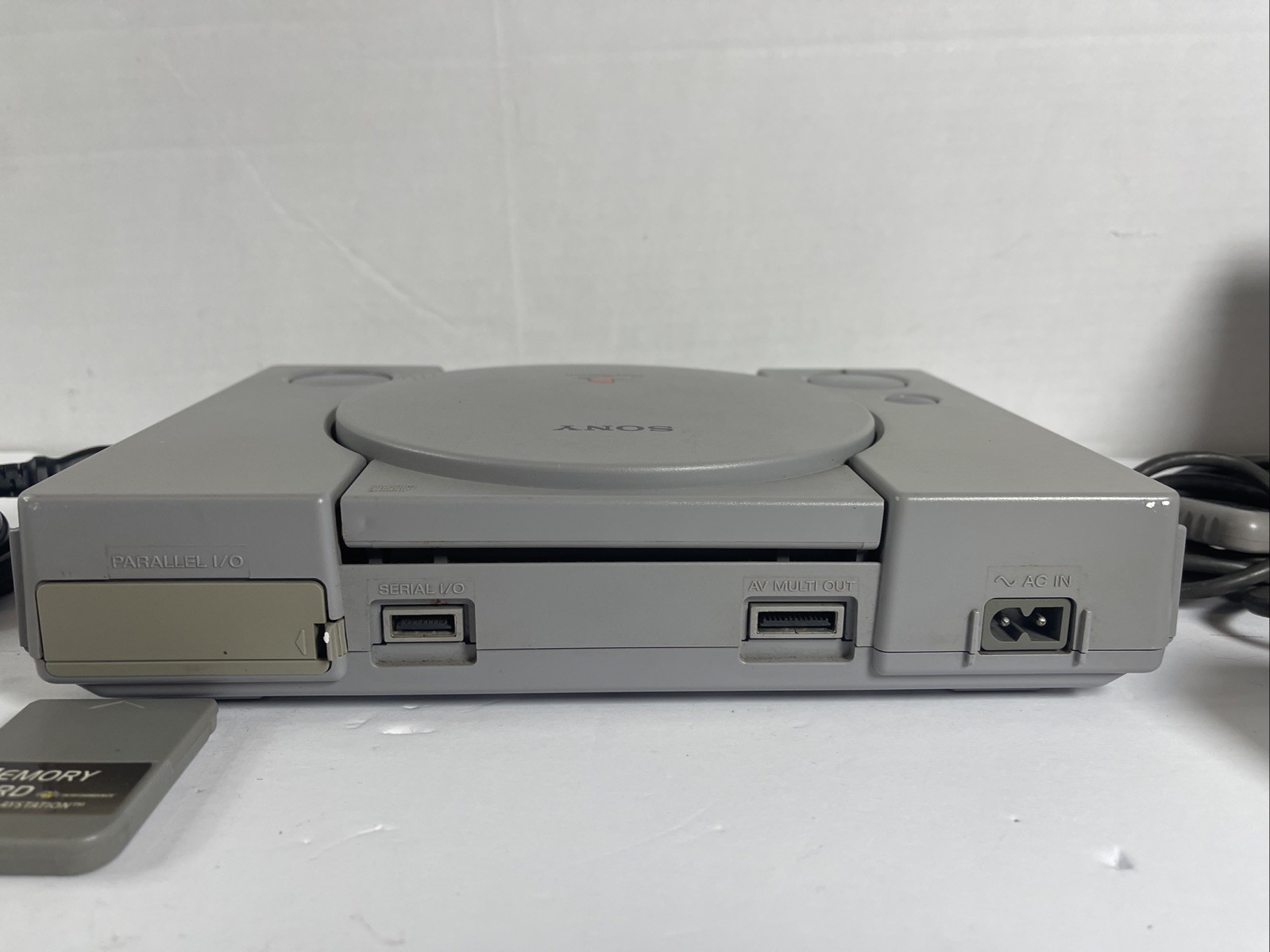 PlayStation 1 (SCPH-7001) Console – Controller & Memory Card – Read Description