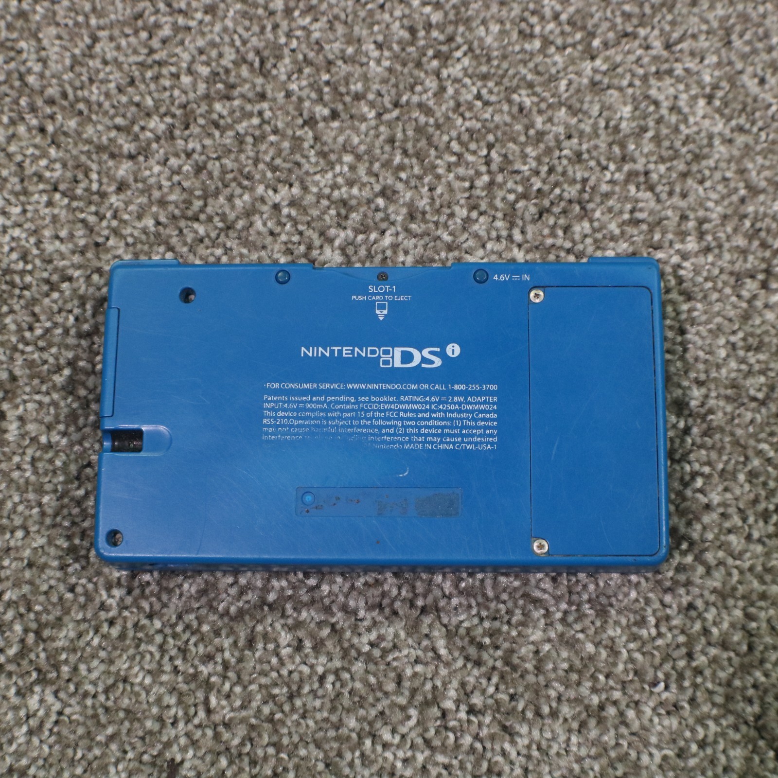 Nintendo DSi Handheld Game Blue Console Only Turns on AS IS!!! Read