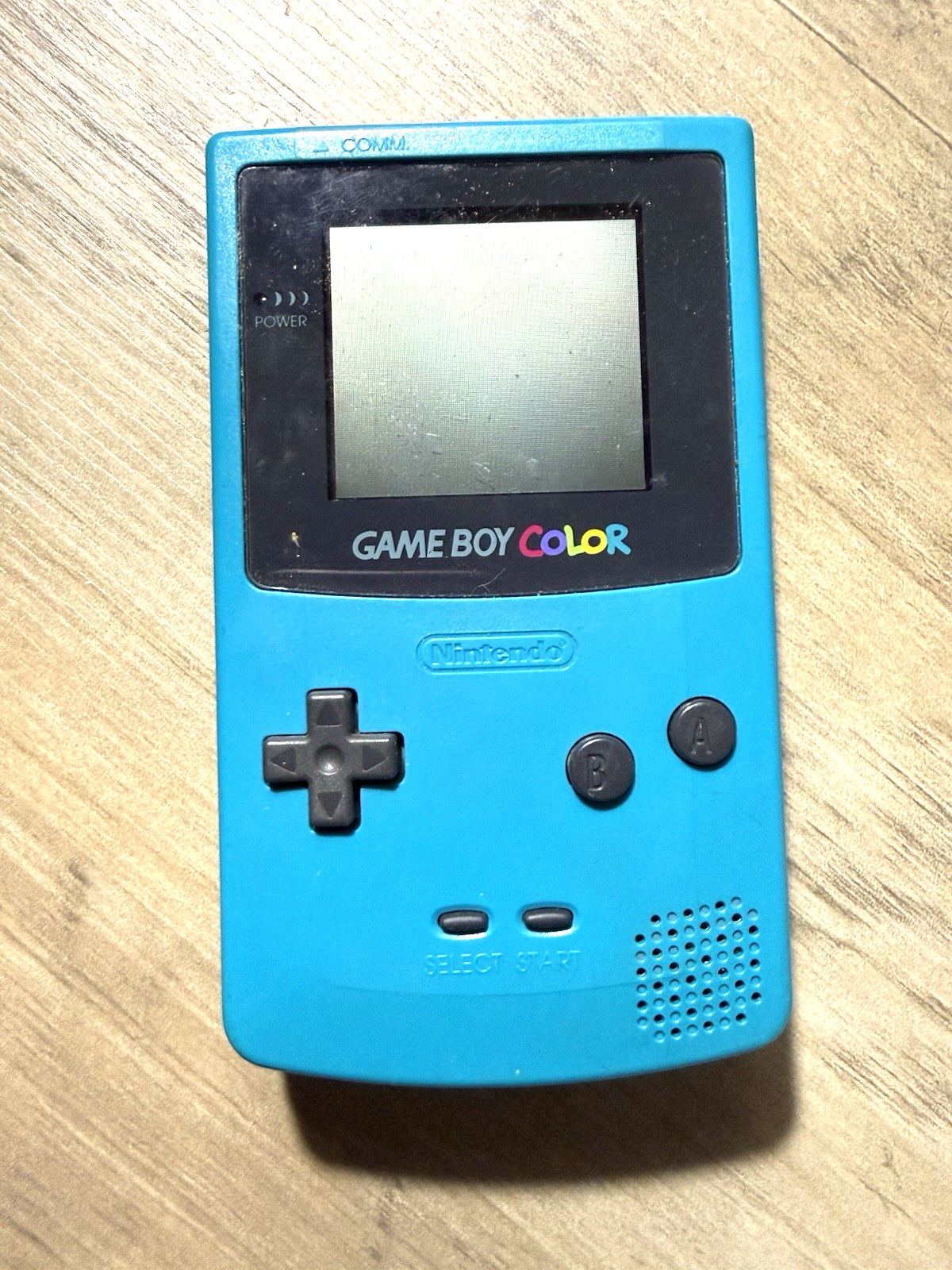 Nintendo Game Boy Color Console (Teal Color) – For Parts Or Repair – NOT Working