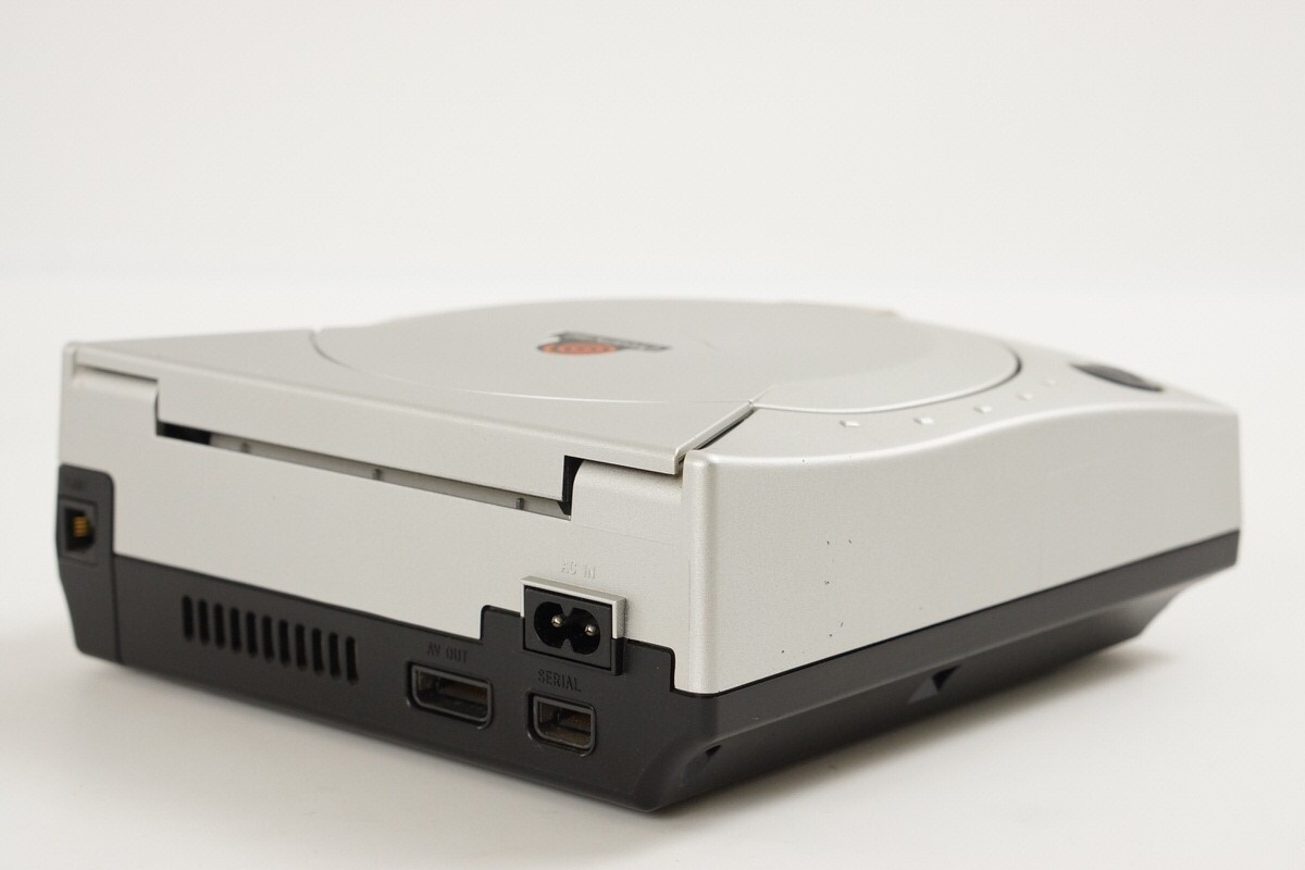 Dreamcast Metallic Silver Console Limited Tested system FREE SHIPPING Sega 1326