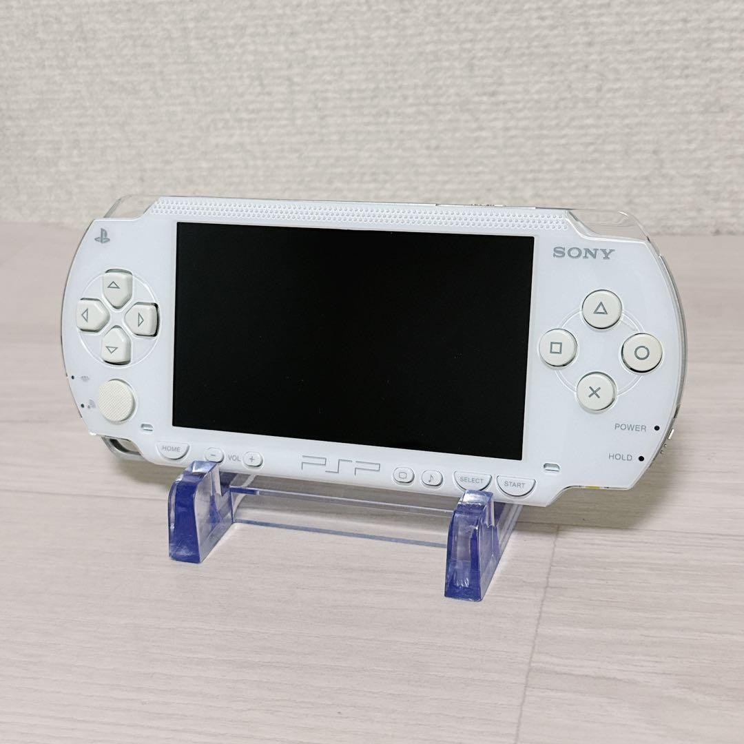 Sony PSP-1000 Ceramic White Console Tested Working Region Free