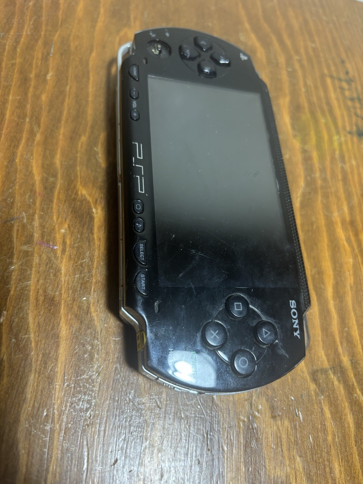 As Is For Parts Vintage PSP-1001 PlayStation Portable Without Battery Pack