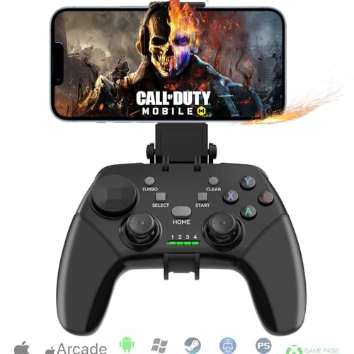 Wireless Mobile Gaming Controller Gamepad for Original Black