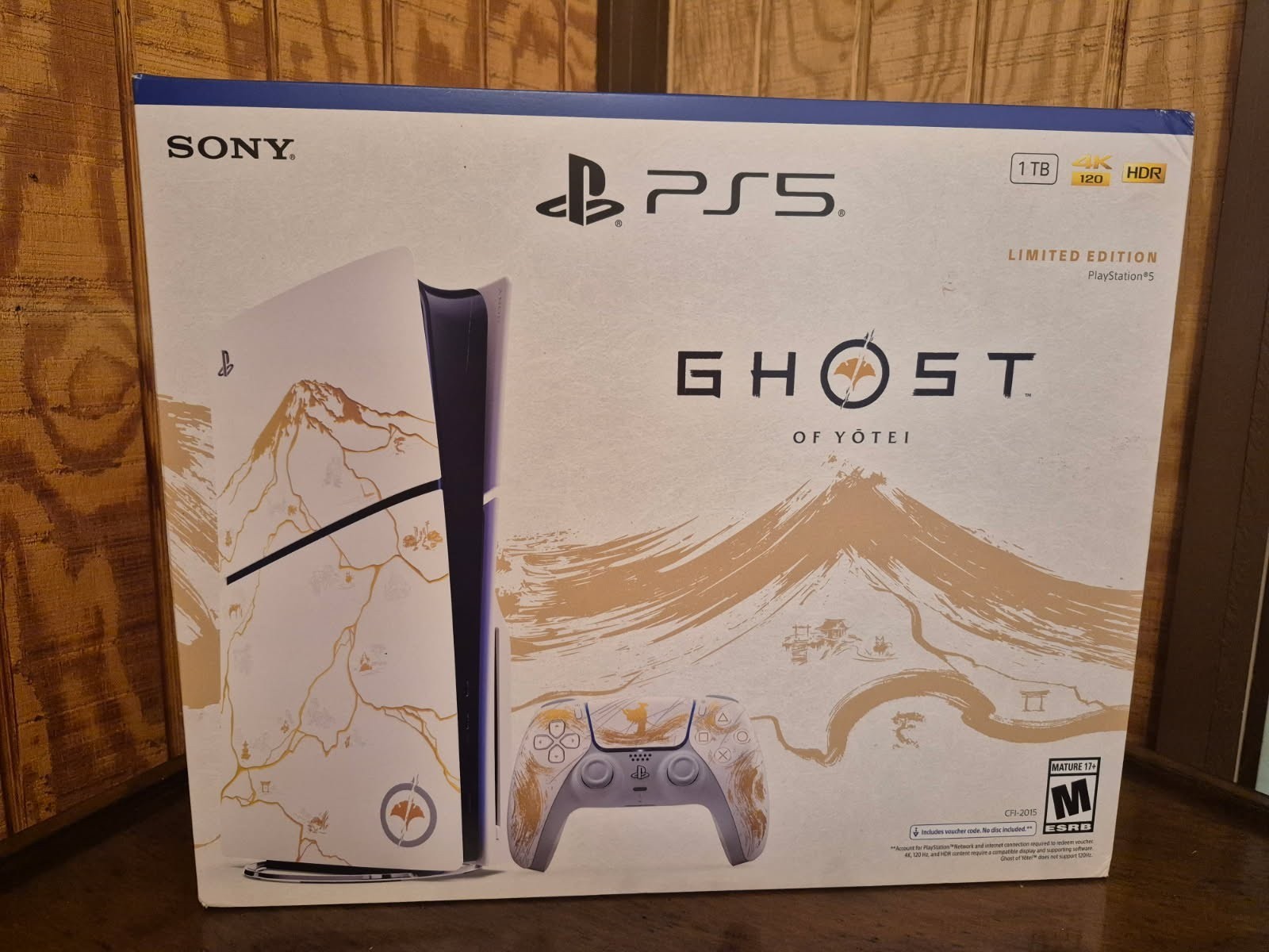 New Sony Playstation 5 Disc Ghost of Yotei Limited Edition Bundle