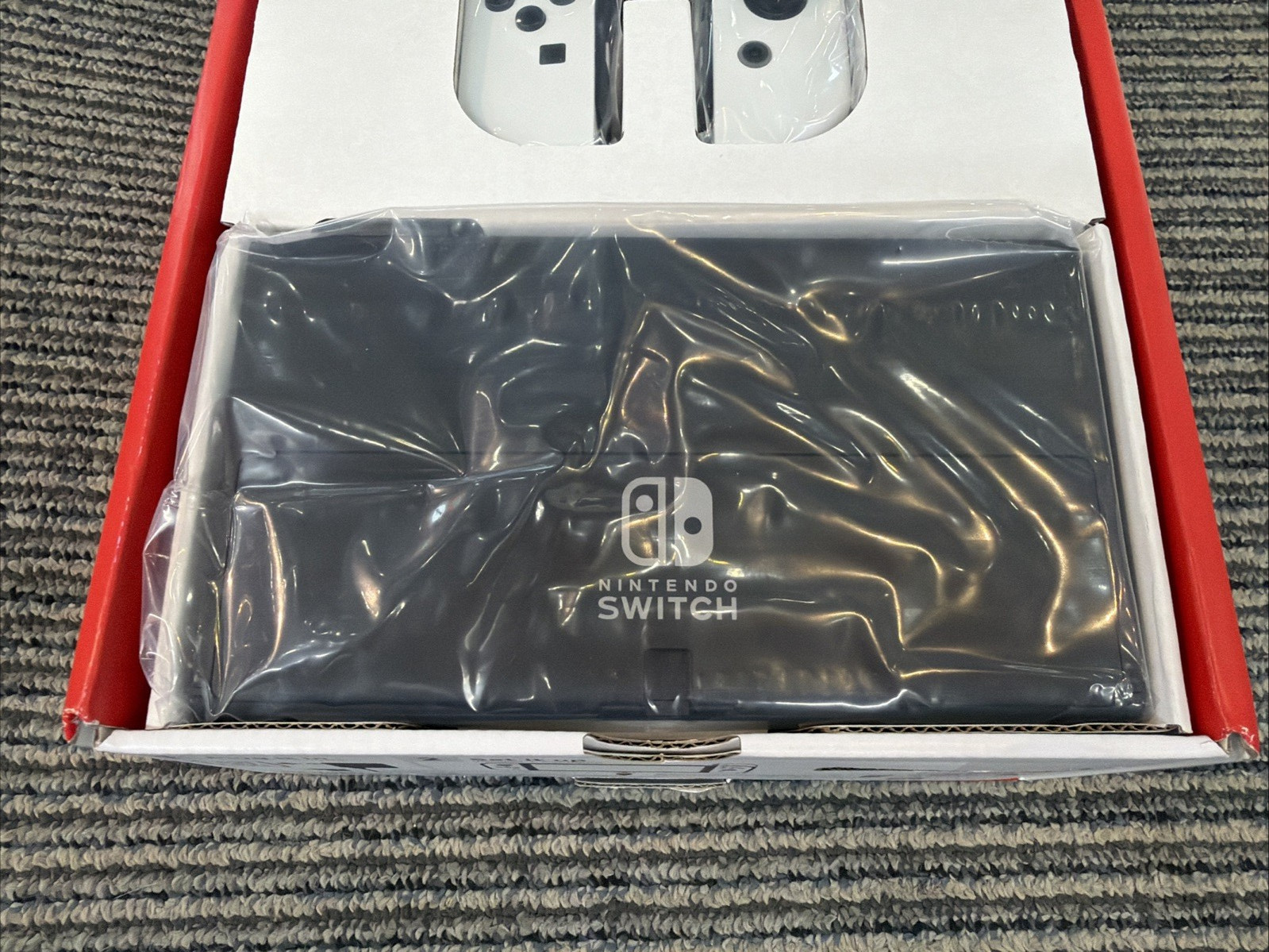 Open Box Nintendo Switch OLED Console Gaming System HEG-001 Black/White