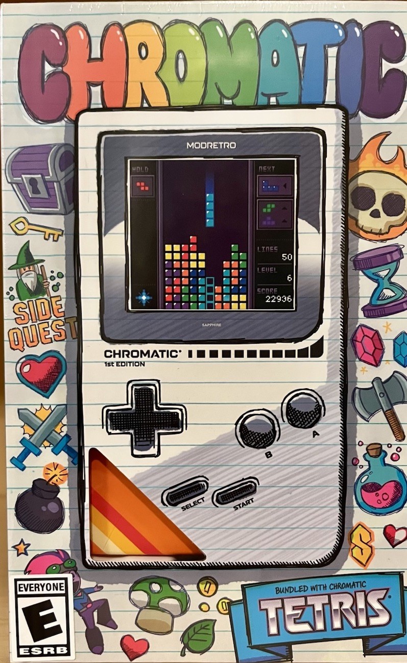 Factory Sealed ModRetro Chromatic 1st Edition Tetris Inferno Orange