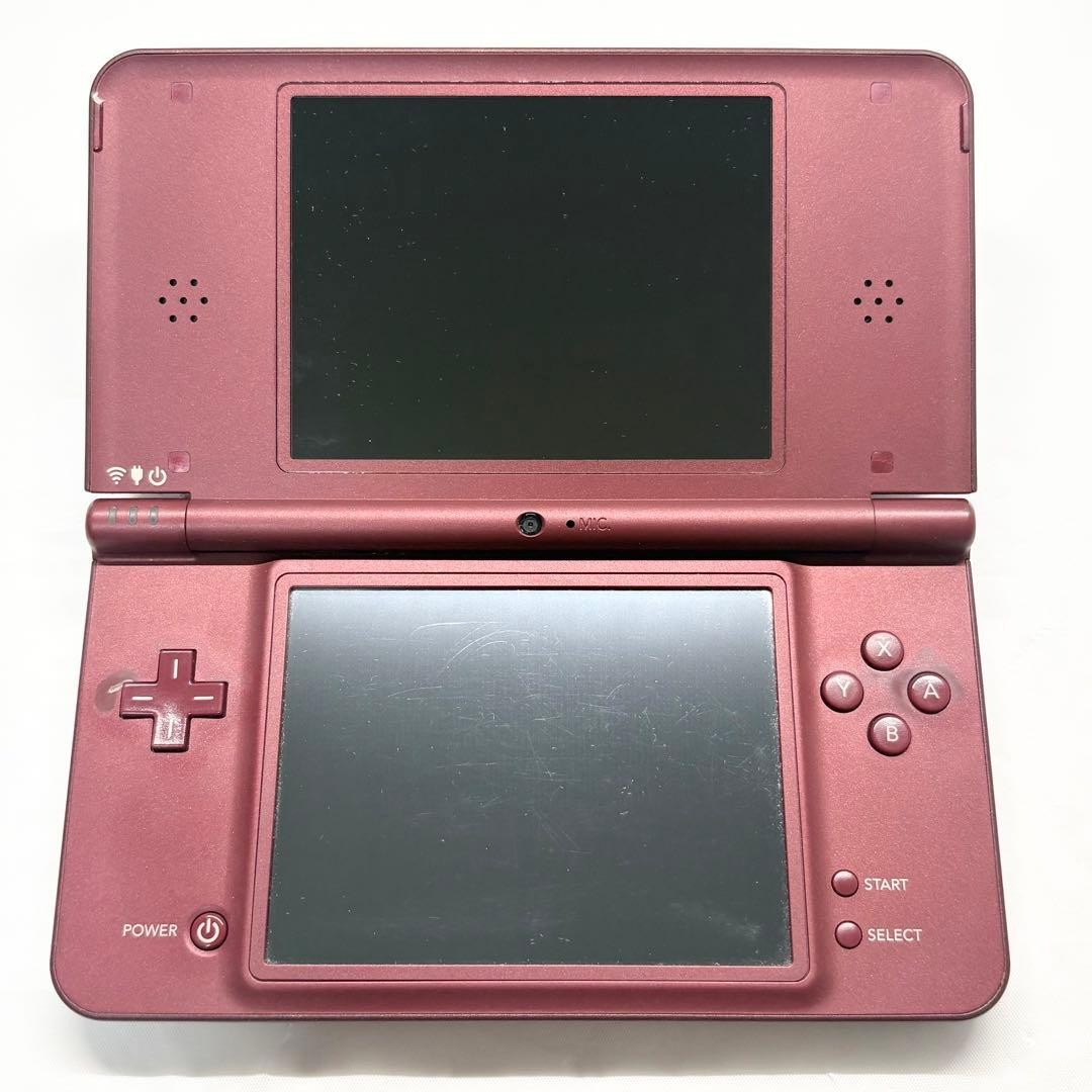 Good condition Nintendo DSi LL Wine Red touch pen tested and working in good con