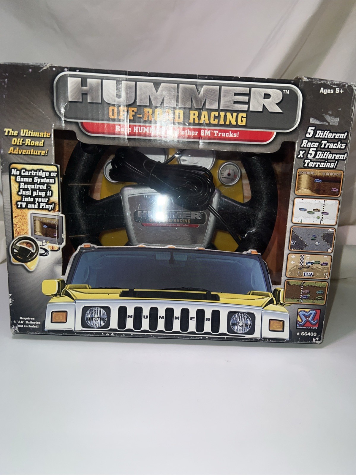 RARE Vintage Hummer Off-Road Racing Video Game Plug and Play 2005 GM Trucks NEW