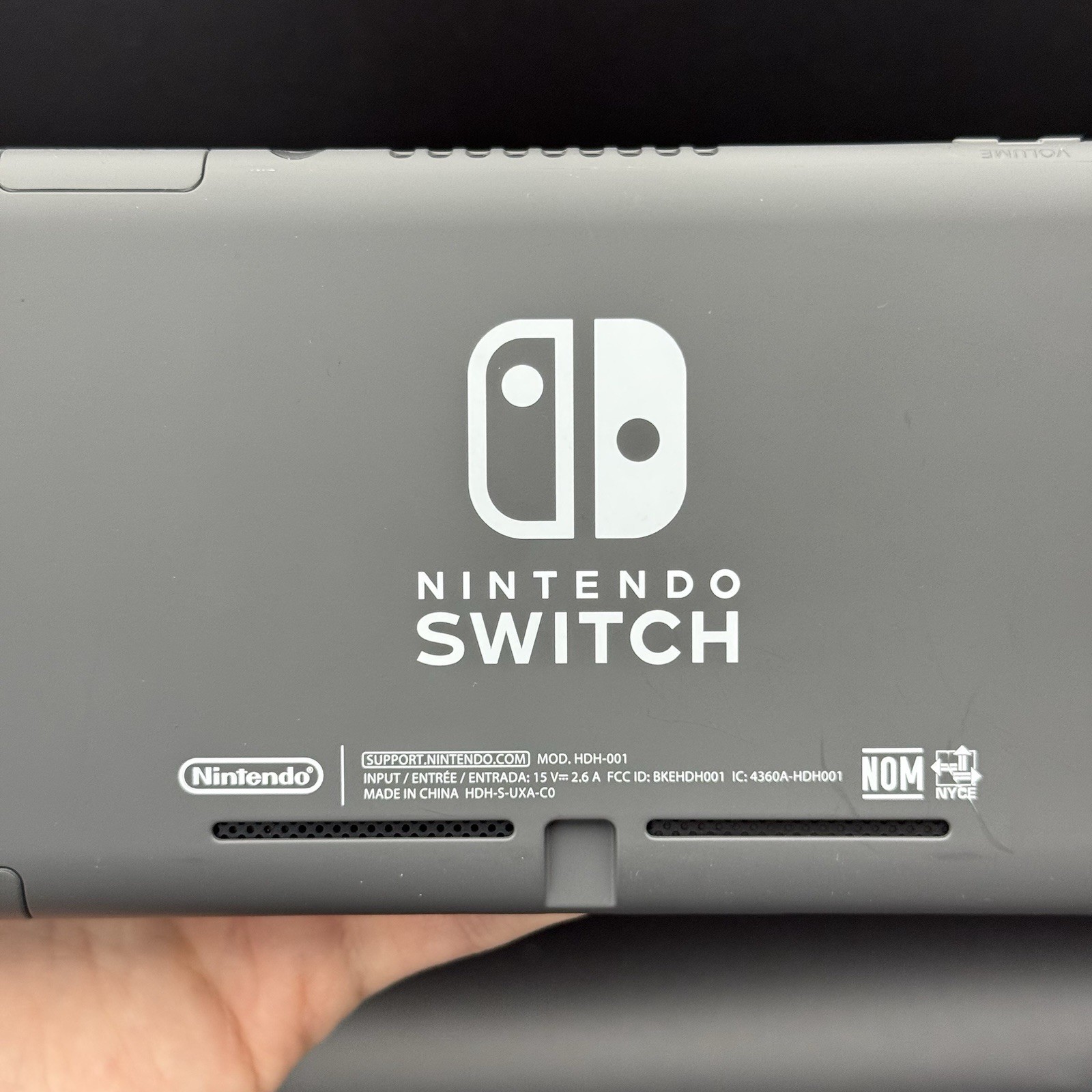 Nintendo Switch Lite Gray 128GB w/ Case Pokémon Sword Minecraft & Monster Hunter