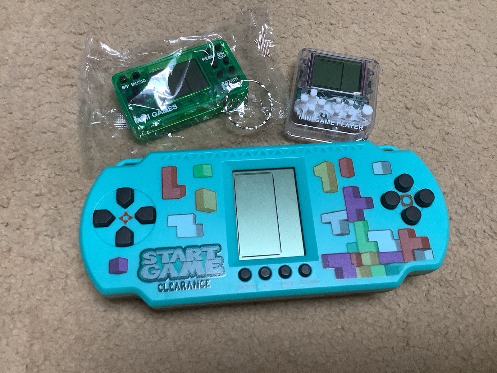Assorted Handheld Games lot – 7 Devices All Tested And Working.