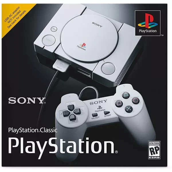 Sony PS1 Mini PlayStation Classic 2018 Edition HDMI Video Games 455 Console