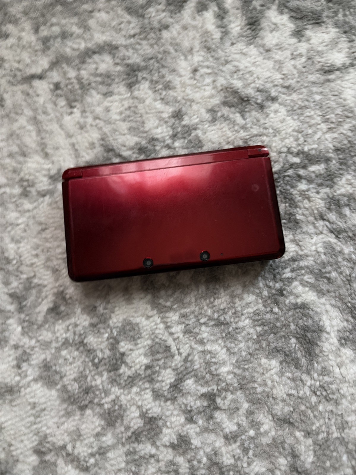 Nintendo 3DS Handheld System Flame Red Working