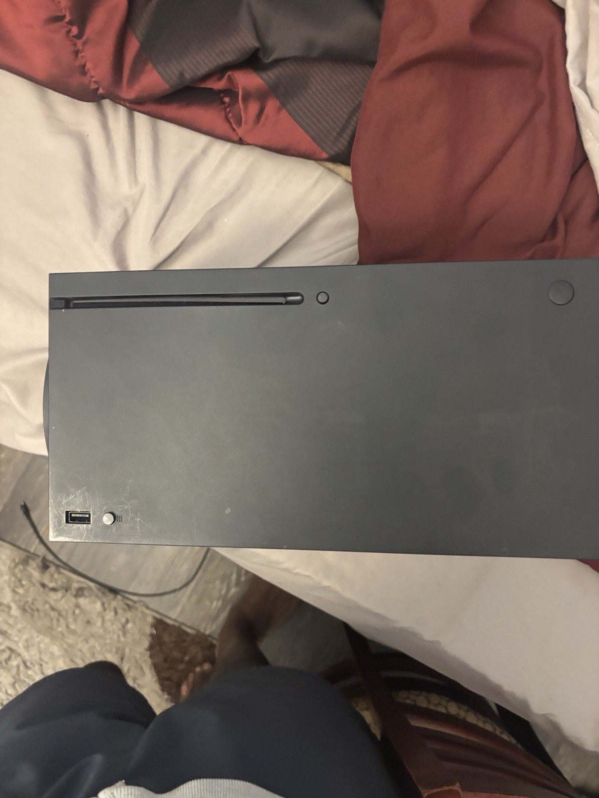 Microsoft Xbox Series X Black Wi-Fi Capability Blu-Ray Compatible Console