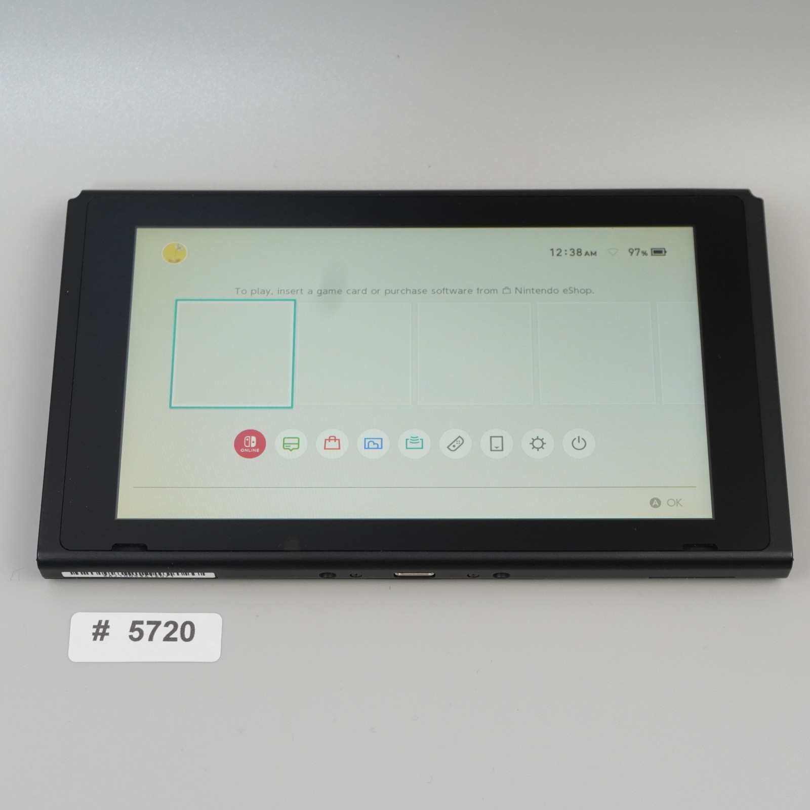 Nintendo Switch Console Only System HAC-001 (READ DESC) #5720