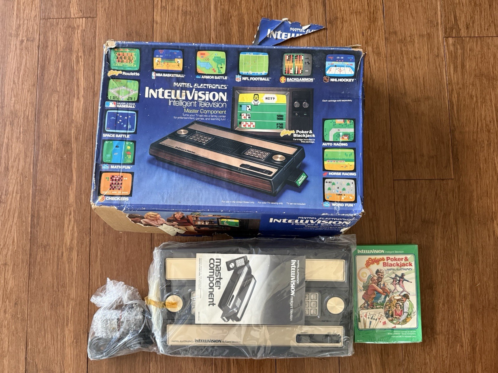 Mattel Intellivision Console System CIB Original Box – Unused BRAND NEW Read