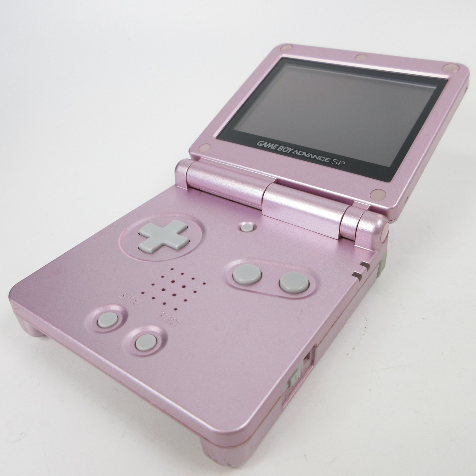 【Excellent】Nintendo GameBoy Advance SP Pearl Pink GBA Console #DEN2/08/0617/01