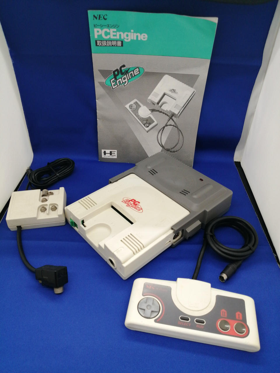 NEC PC Engine Console PI-TG001 PD001 with Controller HE System Home Electronics