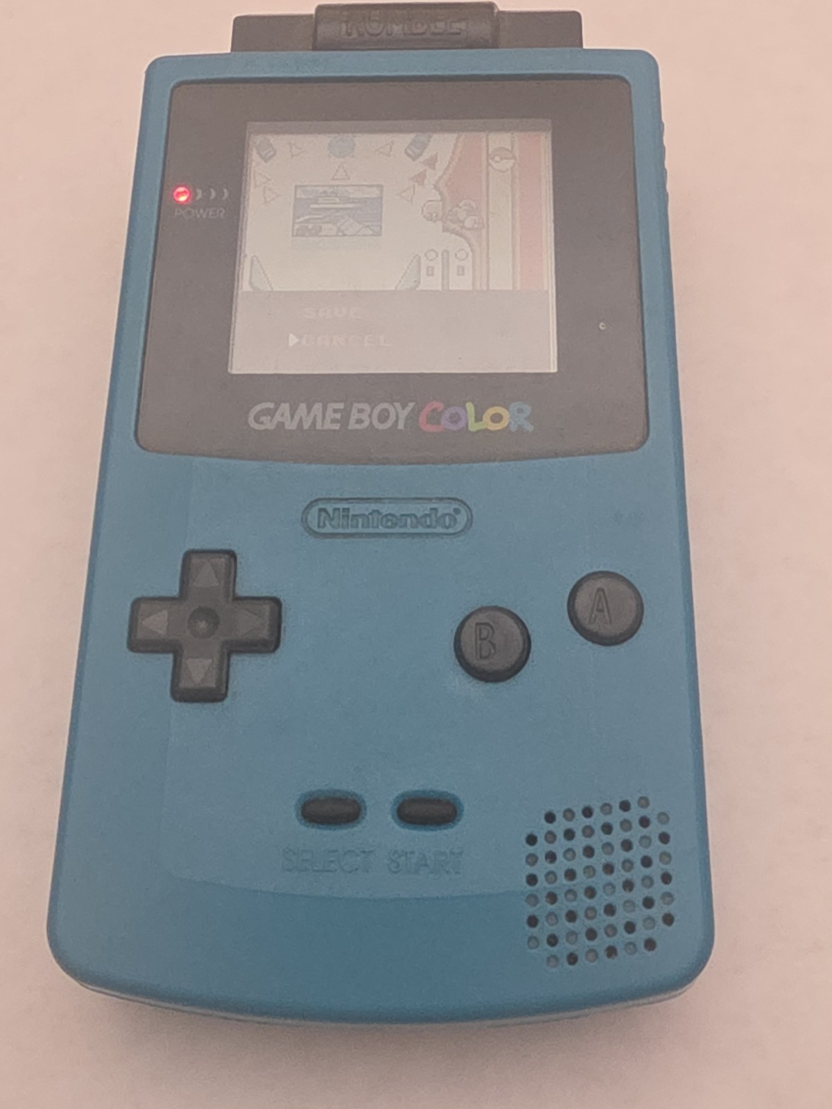 Nintendo Game Boy Color Blue (CGB-001) Handheld System Made in Japan