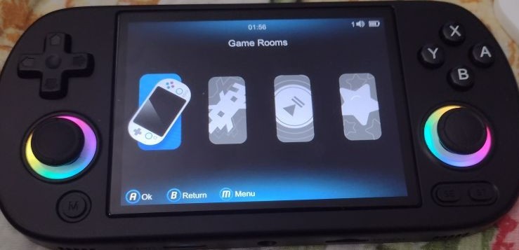 Anbernic RG40XXH 64GB Handheld Console – Black Color