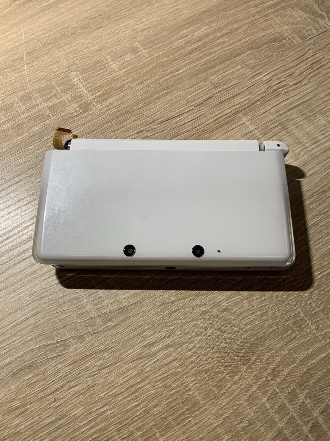 1547 Nintendo 3DS Ice White For Parts