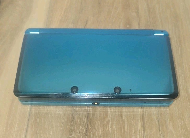 NINTENDO 3DS AQUA BLUE CTR-001: TESTED / WORKING With Charger And CASE