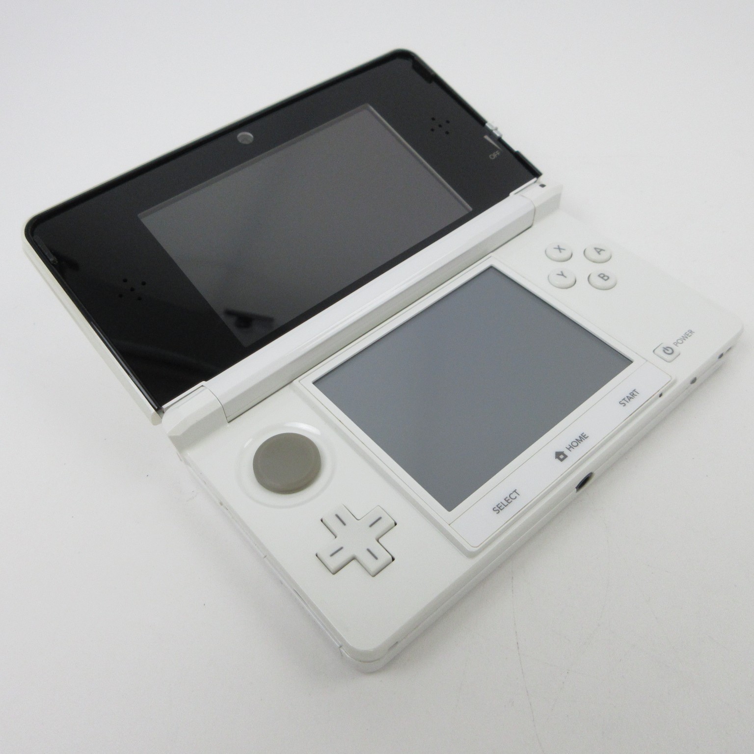 【Excellent】Nintendo 3DS Ice White Console Japanese Edition #Arr08/0613/01
