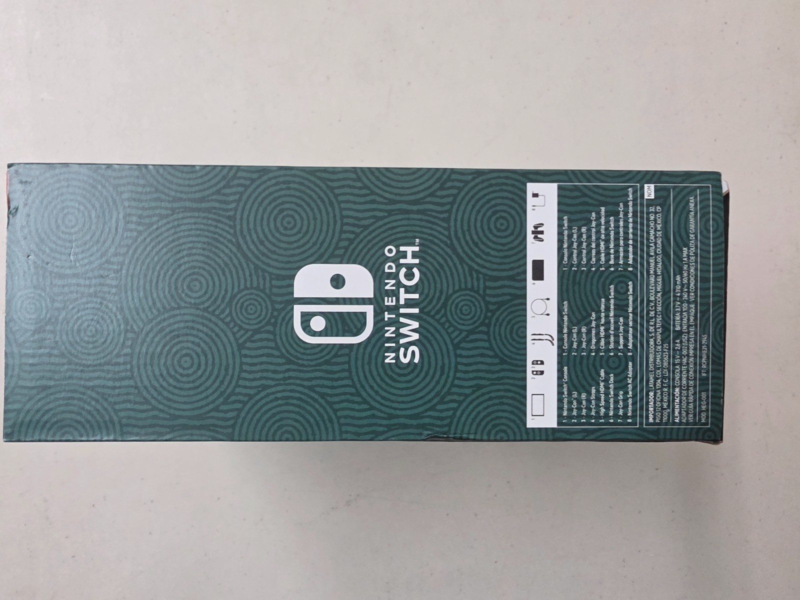 OPEN BOX Nintendo Switch OLED Legend of Zelda Tears of the Kingdom Edition
