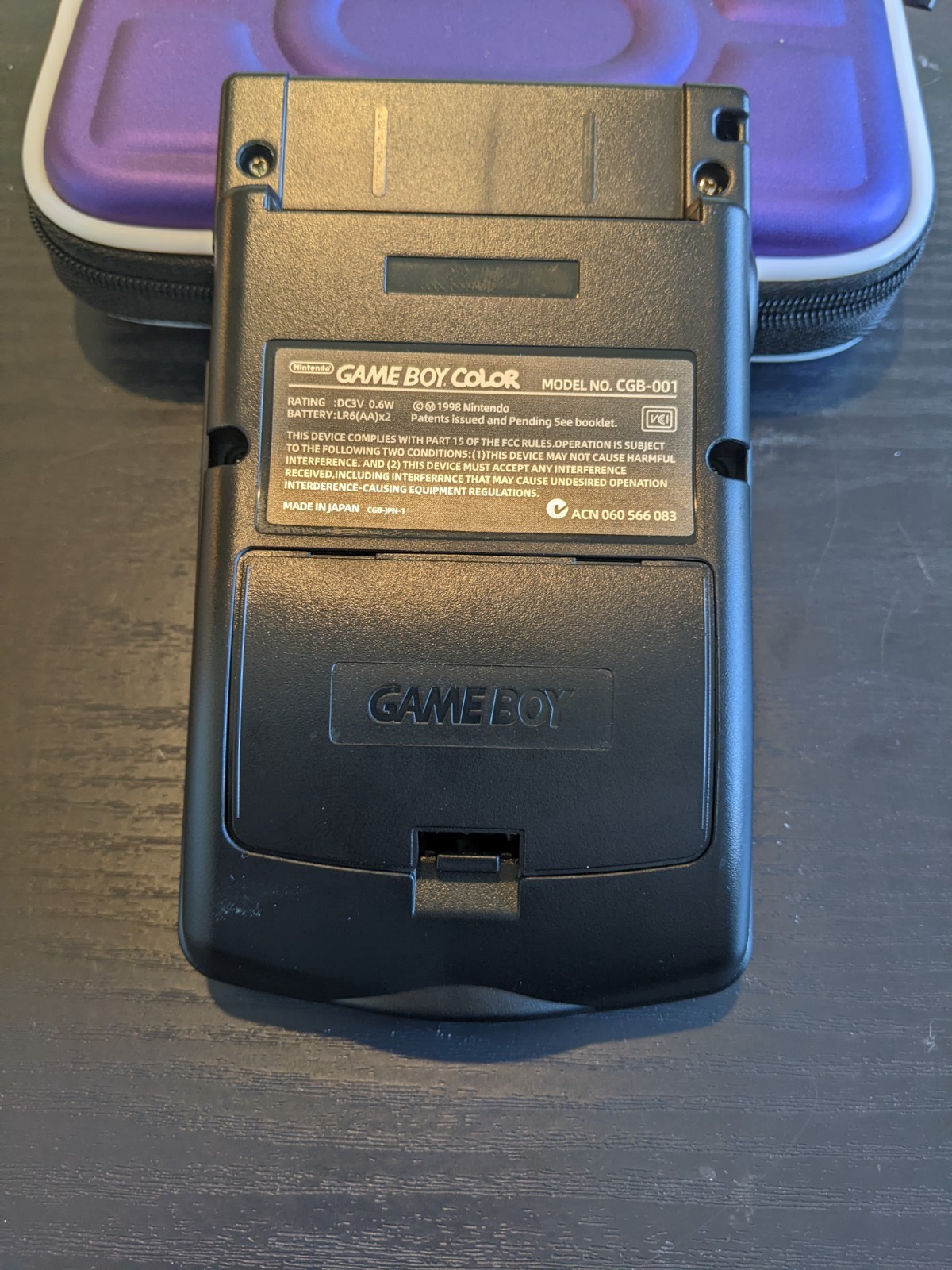 Nintendo Game Boy Color GBC IPS Q5 XL Screen Backlit Joker Theme LED buttons