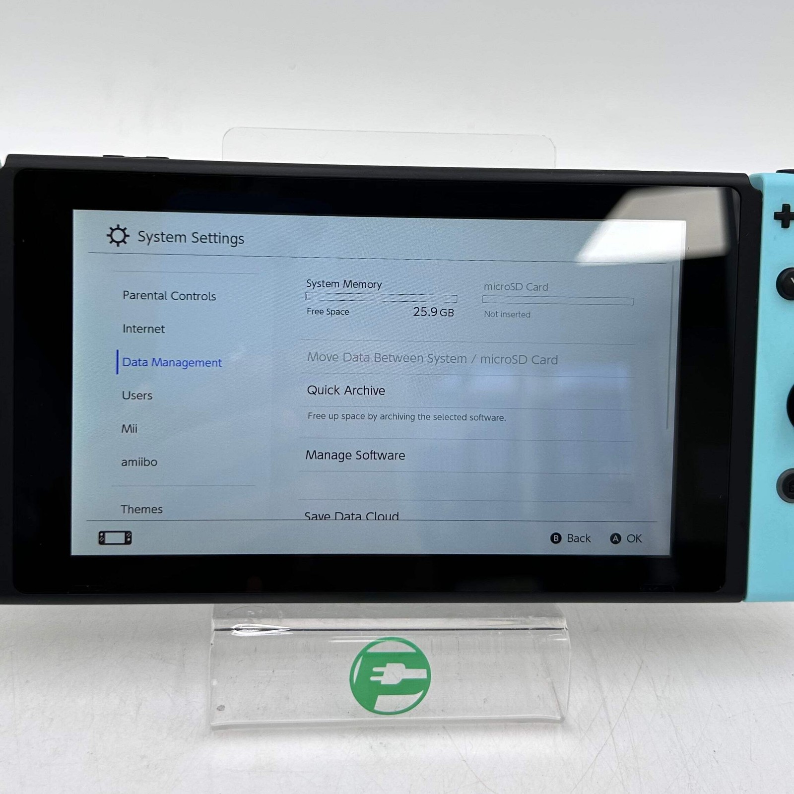 Nintendo Switch v2 Console Gaming System HAC-001(-01) Animal Crossing Edition