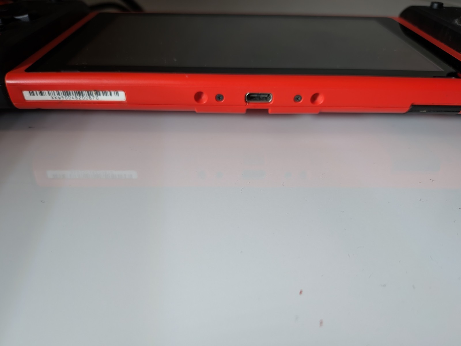 Nintendo Switch Mario Red Limited Edition V2 Console Only HAC-001(-01)