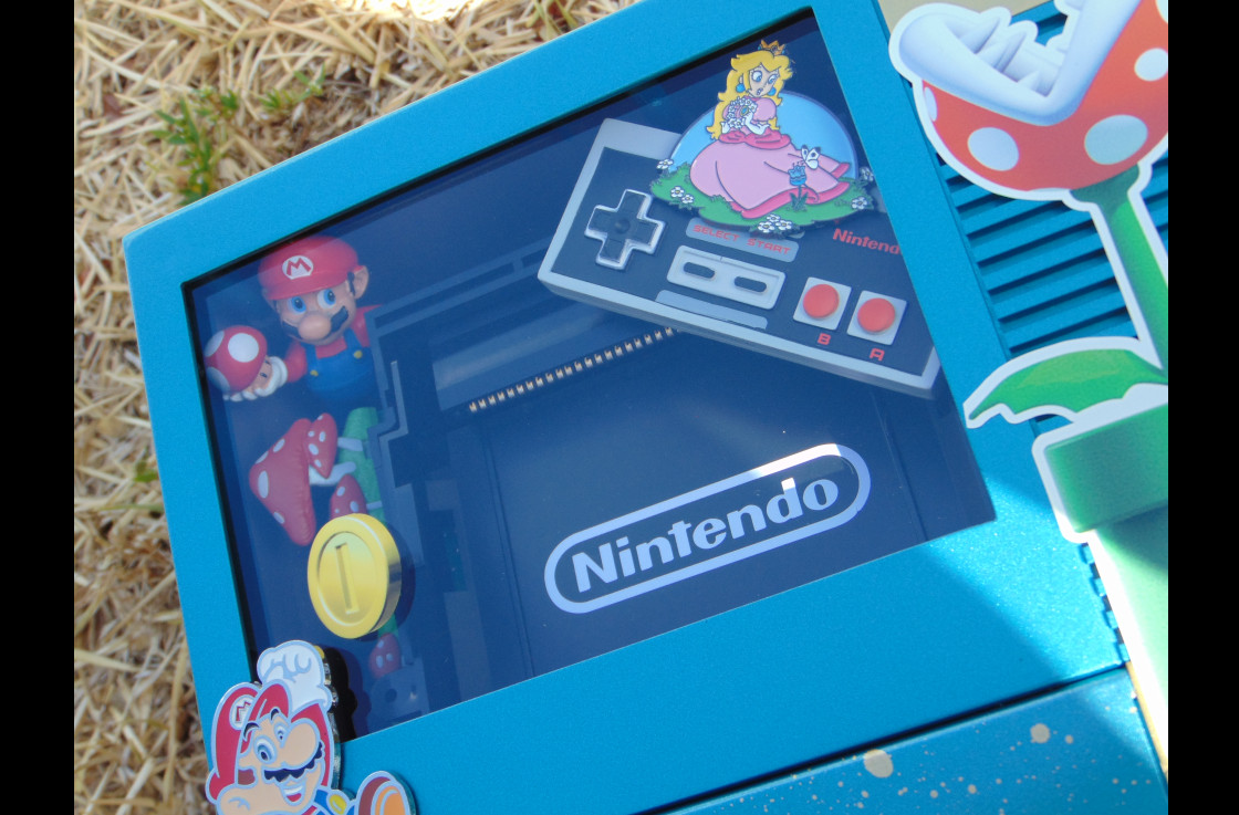 Nintendo NES Console CIB Tested Works 💙 MARIO EDITION NES CONSOLE 💙