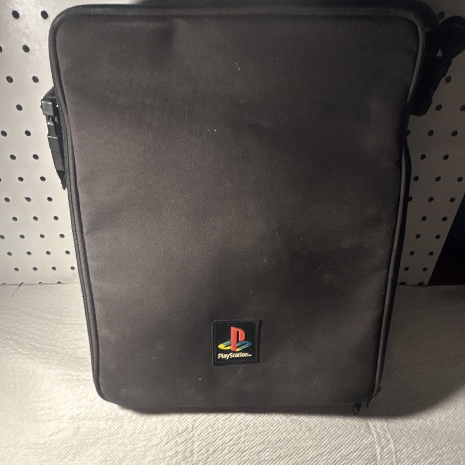 Sony PlayStation 1 Gray Console Controller Cables Carrying Case