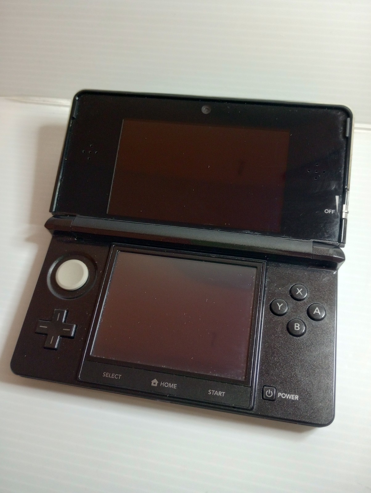 Nintendo 3DS Cosmo Black System CTR-001 Working | Some Wear