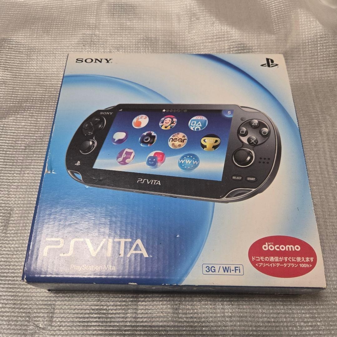 Excellent Sony PlayStation PS Vita PCH-1100 Crystal Black