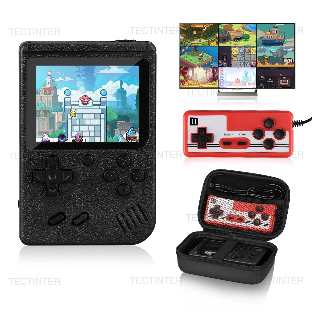 Built-in 500 Game Console Gameboy Machine Classic Game Handheld 2 Player Classic