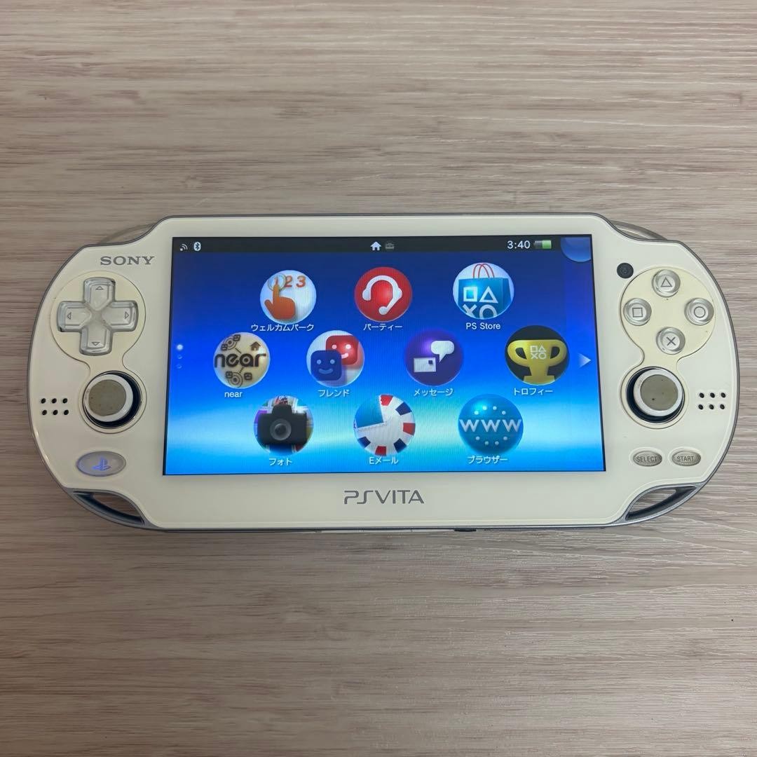 Sony PS Vita PCH-1000 White Console Tested Working Region Free