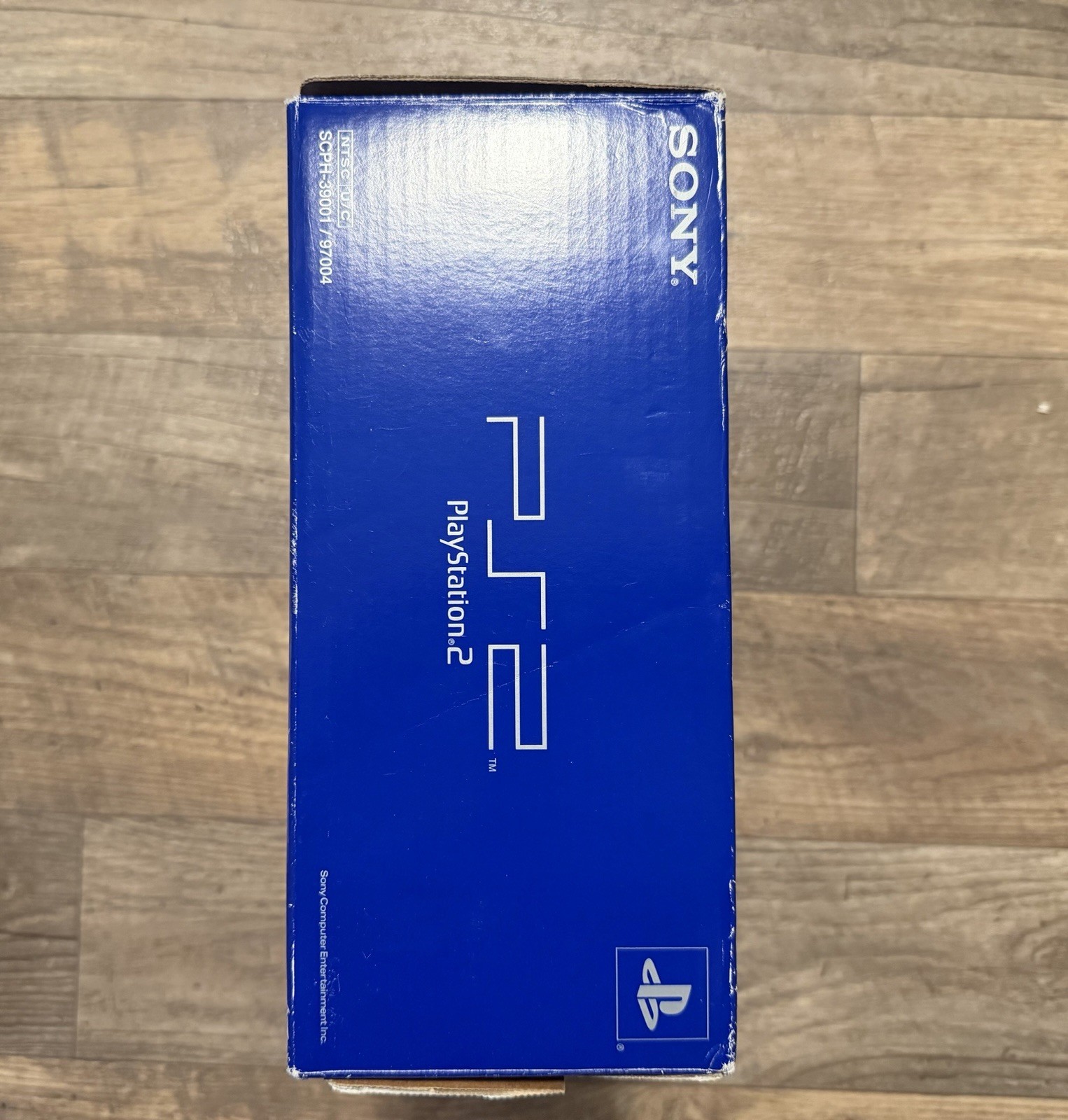 PlayStation 2 SCPH-39001 Box and Styrofoam inserts only, NO CONSOLE