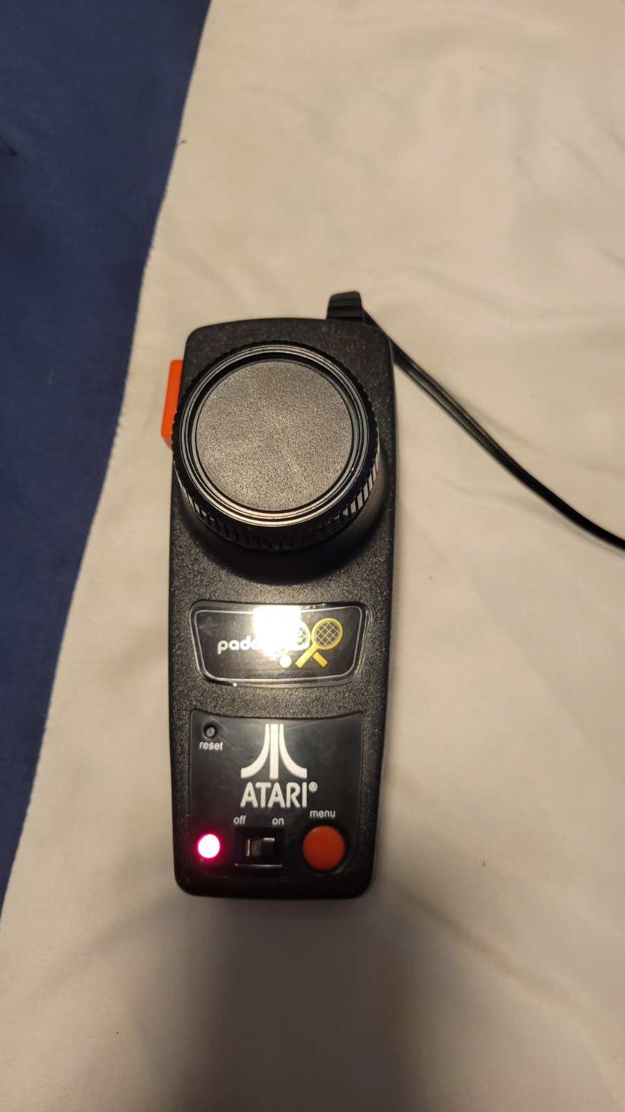 Jakks Pacific Atari Paddle – Plug N Play 13 TV Games Pong Breakout -TESTED WORKS